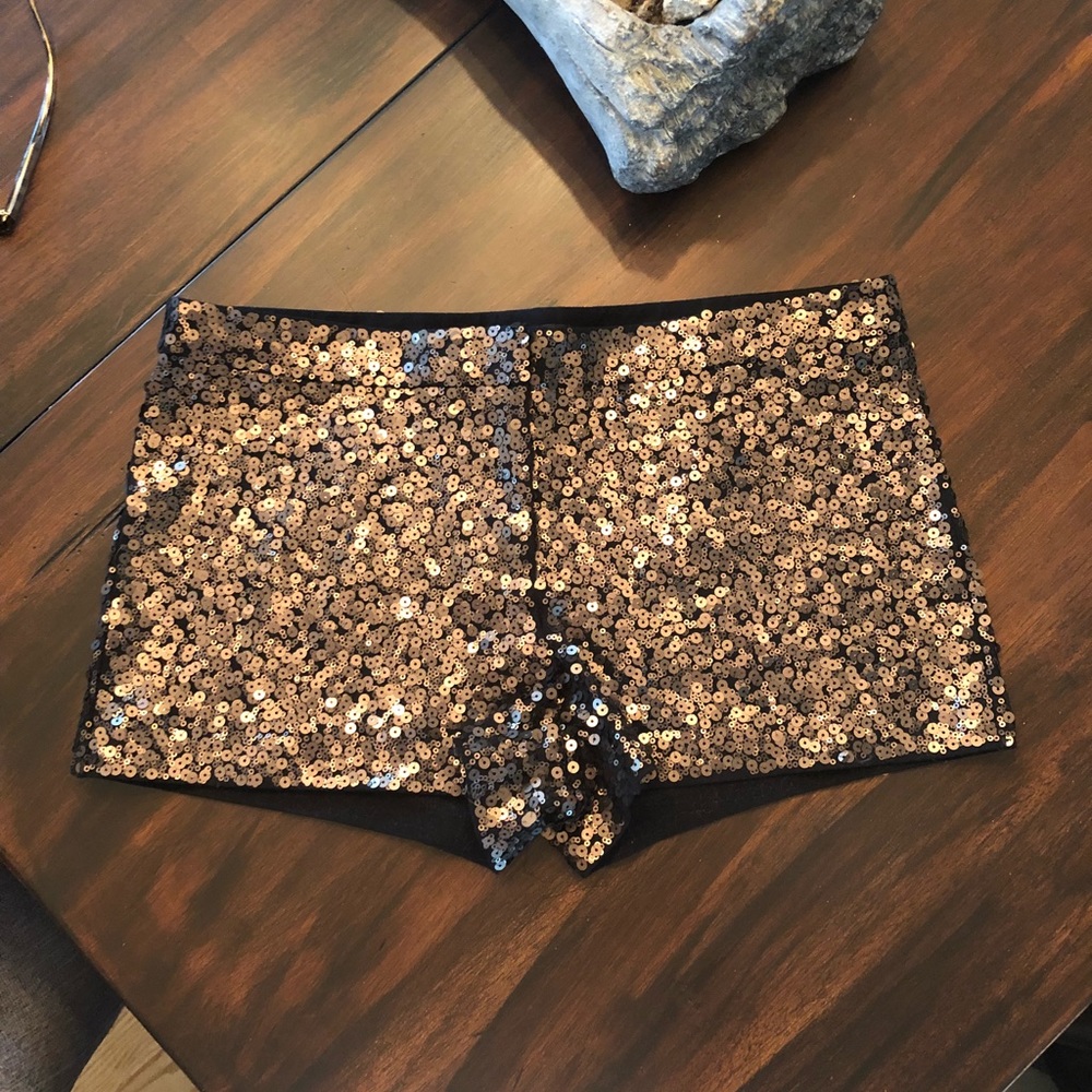 Express sequins shorts